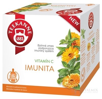 TEEKANNE BČ IMUNITA bylinná zmes (čaj) s vitamínom C, 10x1,8 g (18 g)