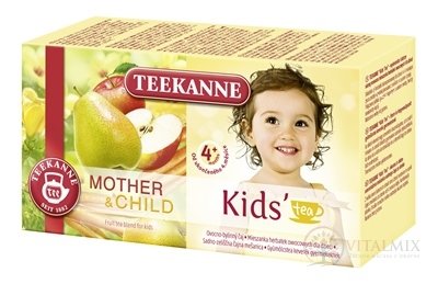TEEKANNE M&CH Kids Tea 4m+ detský ovocno-bylinný čaj (od ukonč. 4. mesiaca) (inov.2018) 20x2,25 g (45 g)