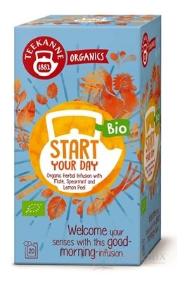 TEEKANNE ORGANICS BIO START YOUR DAY bylinný čaj 20x1,8 g