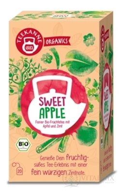 TEEKANNE ORGANICS BIO SWEET APPLE ovocno-bylinný čaj 20x2,5 g (50 g)