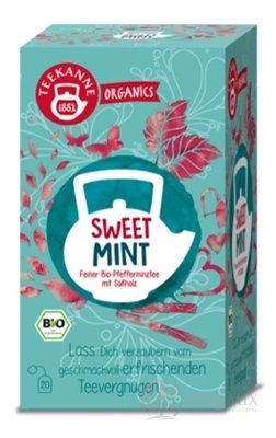 TEEKANNE ORGANICS BIO SWEET MINT bylinný čaj 20x1,5 g (30 g)