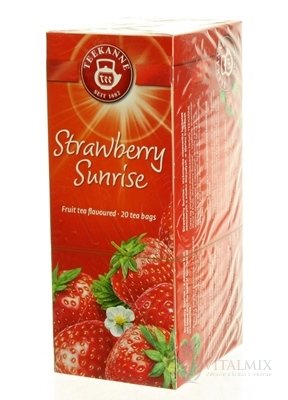 TEEKANNE WOF STRAWBERRY SUNRISE ovocno-bylinný čaj 20x2,5 g (50 g)