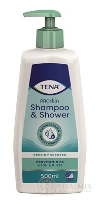 TENA Šampón a sprchový gél shampoo & shower 1x500 ml