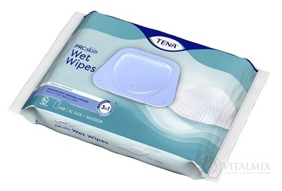 TENA Vlhčené utierky wet wipes 1x48 ks