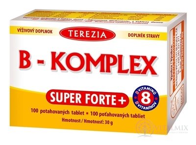 TEREZIA B-KOMPLEX SUPER FORTE+ tbl 1x100 ks