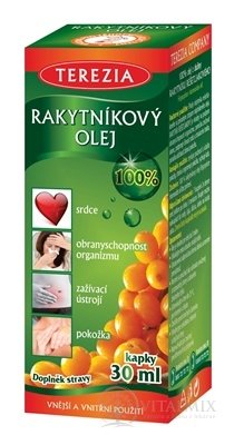 TEREZIA RAKYTNÍKOVÝ OLEJ - 100% (inov.2020) kvapky 1x30 ml