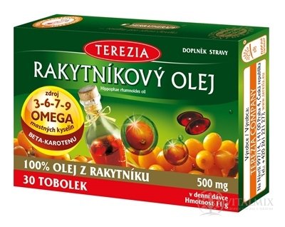 TEREZIA RAKYTNÍKOVÝ OLEJ cps 1x30 ks