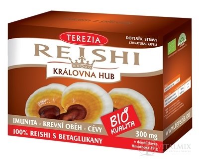 TEREZIA REISHI BIO KVALITA cps 1x120 ks