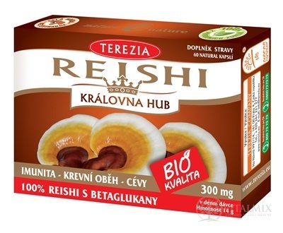 TEREZIA REISHI BIO KVALITA cps 1x60 ks