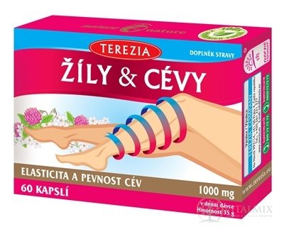 TEREZIA ŽILY & CIEVY cps 1x60 ks