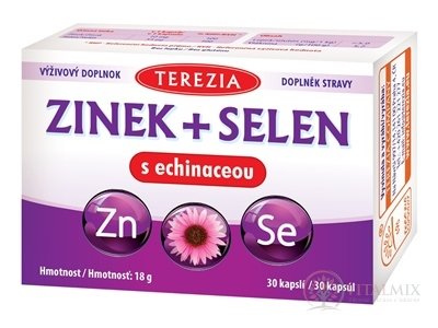 TEREZIA ZINOK + SELÉN s echinaceou cps 1x30 ks