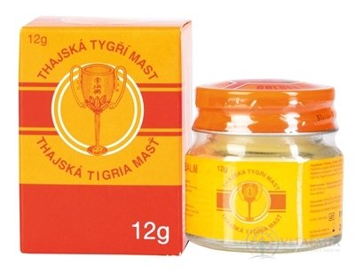 Thajská tigria masť GOLDEN CUP BALM 1x12 g