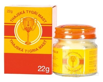 Thajská tigria masť GOLDEN CUP BALM 1x22 g