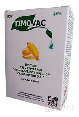 TIMOVAC Oreganový olej cps 1x30 ks