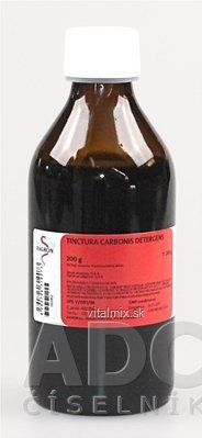 Tinctura carbonis detergens - FAGRON v liekovke 1x200 g