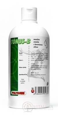 TÓNUS-B masážna emulzia s borovicovou silicou 1x4500 g