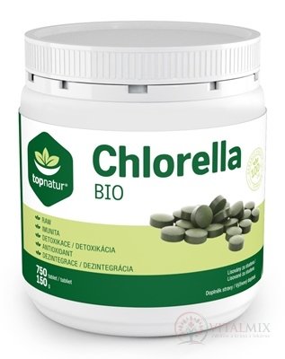 topnatur BIO CHLORELLA tbl 1x750 ks