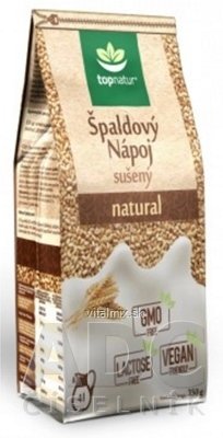 topnatur ŠPALDOVÝ NÁPOJ sušený nápoj v prášku 1x350 g