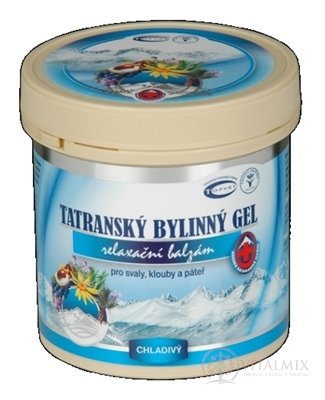 TOPVET TATRANSKÝ BYLINNÝ GÉL Chladivý 1x250 ml