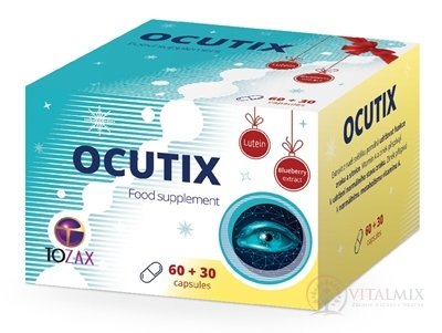 Tozax Ocutix Vianočné balenie cps 60+30 (90 ks)