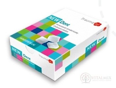 Traumacel NEW Dent sterilné vláknité hemostyptikum - textilná kocka 1x50 ks