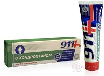 Twins Tek 911+ CHONDROITIN masážny gél - balzam 1x100 ml