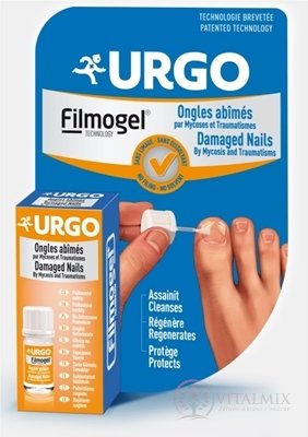 URGO FILMOGEL Poškodené nechty 1x3,3 ml