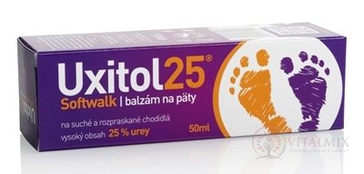 Uxitol 25 Softwalk balzam na päty 1x50 ml