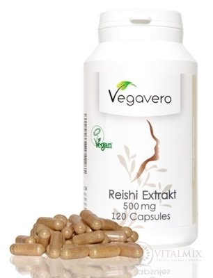 Vegavero Reishi Extrakt 500 mg cps 1x120 ks