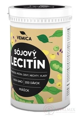 VEMICA LECITÍN Sójový prášok 1x200 g