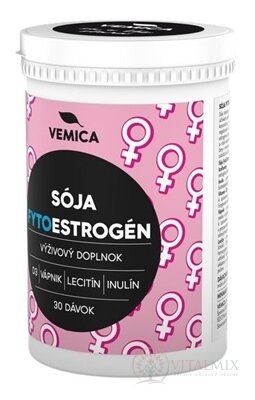 Vemica SÓJA FytoEstrogén prášok (30 dávok) 1x180 g