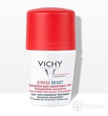 VICHY DEO STRESS RESIST antiperspirant, 72H, citlivá pokožka (M5070602) 1x50 ml