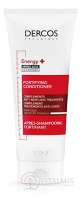 VICHY DERCOS ENERGY+ FORTIFYING CONDITIONER posilňujúci kondicionér proti vypadávaniu vlasov 1x200 ml