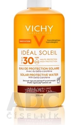 VICHY Idéal Soleil PROT WATER SPF 30 R19 ochranná voda s betakaroténom (MB054520) 1x200 ml