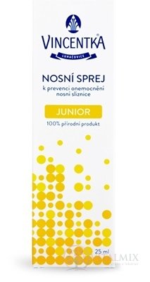 VINCENTKA NOSOVÝ SPREJ JUNIOR 1x25 ml