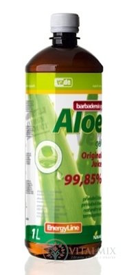 VIRDE ALOE VERA barbadensis gél original juice 1x1 l