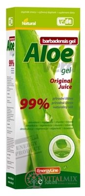 VIRDE ALOE VERA barbadensis gél original juice 1x500 ml