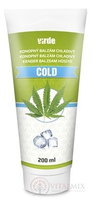 VIRDE KONOPNÝ BALZAM chladivý COLD 1x200 ml