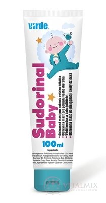 VIRDE SUDORINAL BABY ochranná masť 1x100 ml