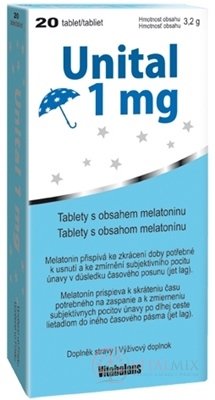 Vitabalans Unital 1 mg tbl 1x20 ks
