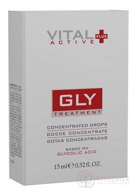 VITAL PLUS ACTIVE GLY (koncentrované kvapky s kyselinou glykolovou) 1x15 ml