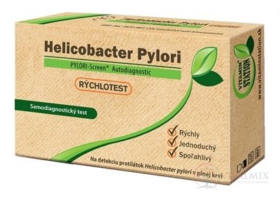 VITAMIN STATION Rýchlotest Helicobacter Pylori samodiagnostický test z krvi, 1x1 set