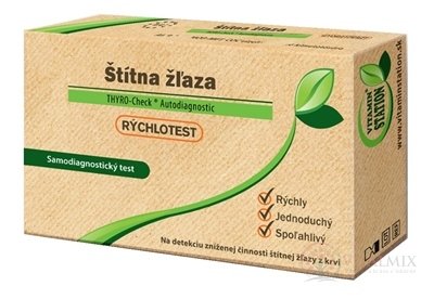 VITAMIN STATION Rýchlotest Štítna žľaza samodiagnostický test z krvi, 1x1 set