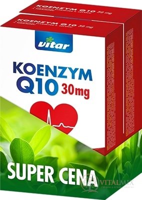 VITAR KOENZYM Q10 30 mg DUOPACK cps 2x60 ks (120 ks), 1x1 set