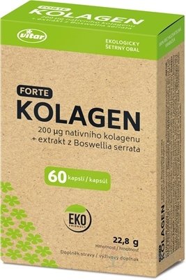 VITAR KOLAGÉN FORTE + extrakt z Boswellia serrata cps 1x60 ks