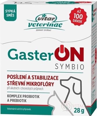 VITAR Veterinae Gaster ON SYMBIO sypká zmes 1x28 g