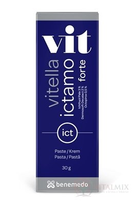 Vitella Ictamo Forte pasta s bielym ichthyolom 1x30 g