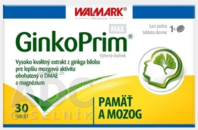 WALMARK GinkoPrim MAX tbl 1x30 ks