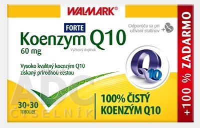 WALMARK Koenzym Q10 Forte 60 mg cps (30+30 ks) 1x60 ks