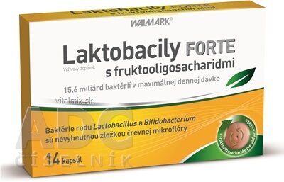 WALMARK Laktobacily Forte cps (s fruktooligosacharidmi) 1x14 ks